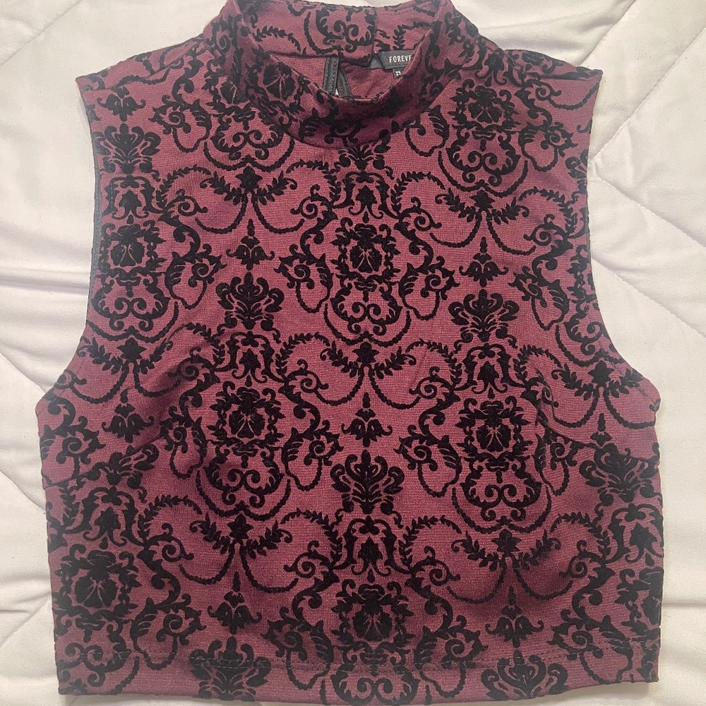 Maroon blouse